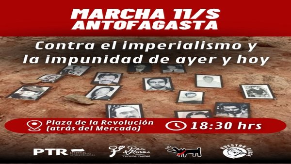 Contra el imperialismo y la impunidad de ayer y hoy: Marcha con el PTR en la convocatoria independiente al gobierno