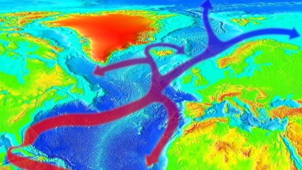 Cambio climático: las corrientes marinas del Atlántico norte disminuyen un 15 %