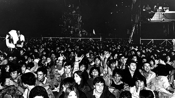 El rock al frente: a 36 años del festival por Malvinas