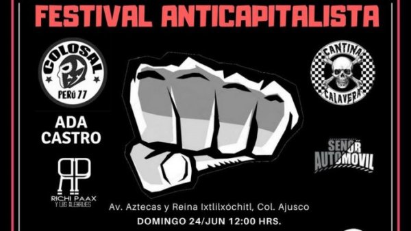 Bandas solidarias invitan al gran cierre electoral de los anticapitalistas