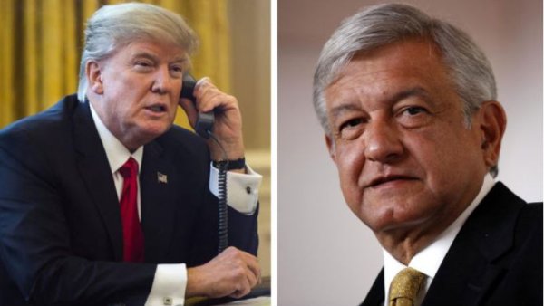 AMLO y Trump discutieron migración y seguridad en llamada telefónica