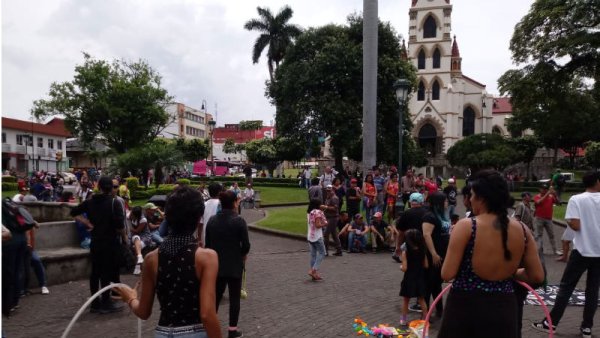 Piquete en solidaridad con la comunidad nicaragüense en Costa Rica