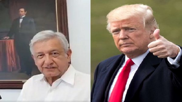  López Obrador y Trump platicaron hoy sobre nuevo acuerdo comercial 