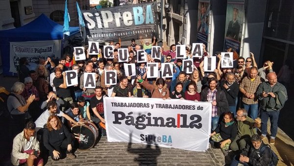 Nuevo paro en Página 12: Víctor Santa María adeuda pagos a trabajadores hace 6 meses