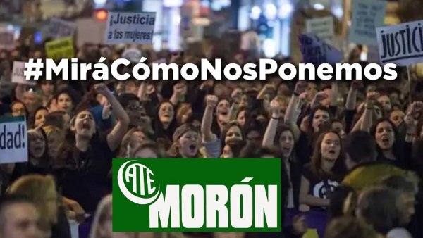 ATE Morón dice #MiráCómoNosPonemos mientras ejerce violencia contra trabajadoras del Posadas