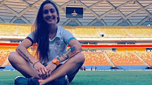 La jugadora Macarena Sánchez intimó a UAI Urquiza y va por la profesionalización del fútbol femenino