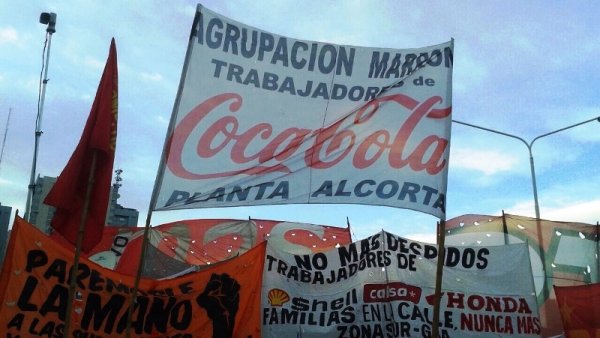 Trabajadores de Coca Cola protestarán hoy contra el preventivo de crisis 