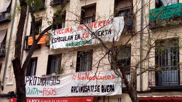 Argumosa 11: un vivo ejemplo de lucha social contra los desahucios