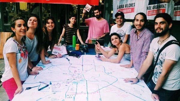 Creativa campaña en Córdoba: los estudiantes queremos discutir qué ciudad queremos