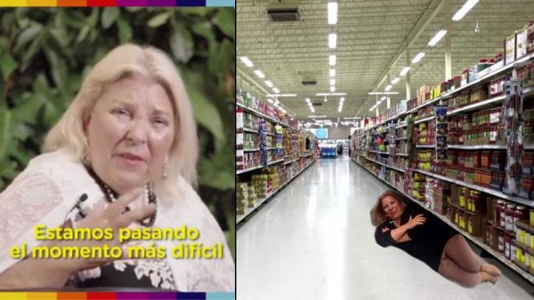 Al pasto: un spot de Carrió apoya a Macri y promete “una generación más” de crisis