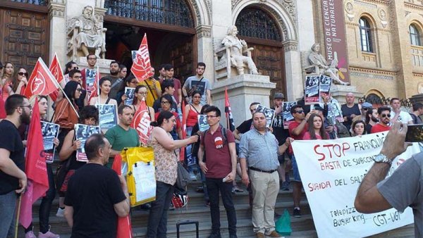 “Desde Telepizza proponemos a los trabajadores precarios una lucha común”