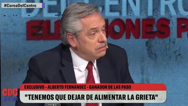 Fernández justificó la brutal devaluación y buscó tranquilizar a empresarios y “mercados”