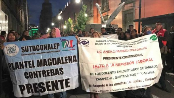 ¿Por qué protestan las y los maestros del Conalep?