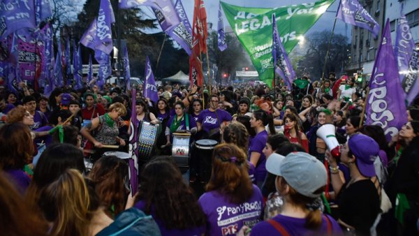 [Fotogalería] Con delegaciones de todo el país Pan y Rosas grita "¡Presente!" en La Plata