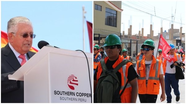 Southern Perú despide a representante de los trabajadores ante el Comité de Seguridad y Salud en el Trabajo