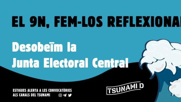 Tsunami Democràtic convoca "un 11-S de tres días" a partir del lunes