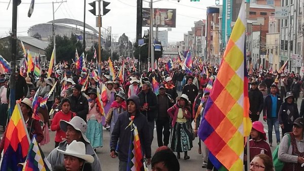 ¡Luchemos contra el golpe de Estado, con la autoorganización obrera, campesina, indígena y popular, independiente!