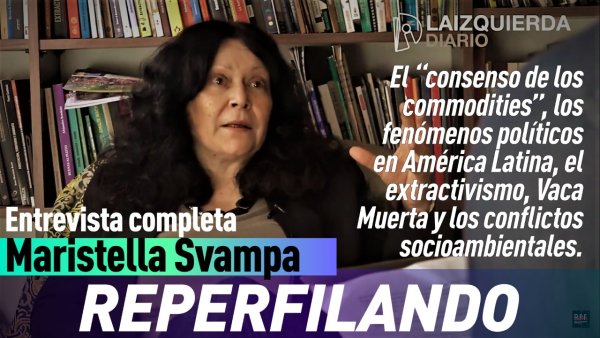 [Video] Svampa: "No hay posibilidad de transición energética con Vaca Muerta"