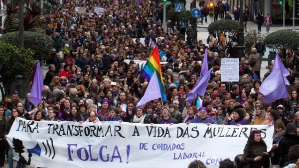 #8M Folga xeral feminista en Galicia: quen convoca e por que... e quen non o fai