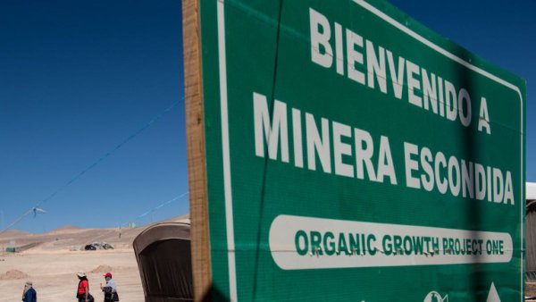 BHP de Minera Escondida proyecta 30% de trabajadores contagiados, pero mantendrán producción