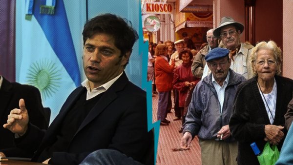 Kicillof recorrió zona oeste y no dijo nada sobre los jubilados 