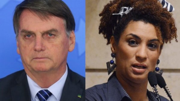 Mensaje mafioso de Bolsonaro: nombró a Marielle Franco para exigir más impunidad