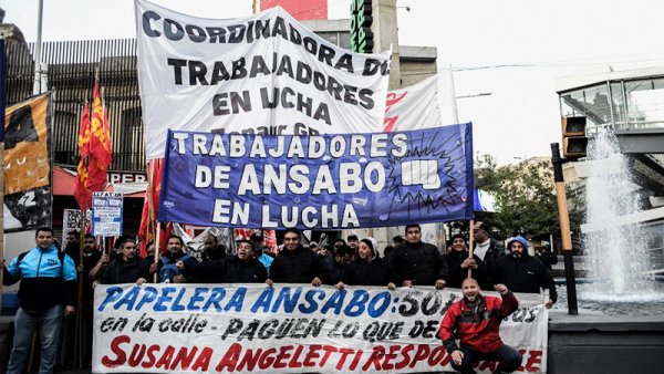 Papelera Ansabo: diez meses de lucha, control obrero y coordinación