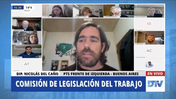 Nicolás del Caño: “Las patronales están utilizando el teletrabajo para flexibilizar y precarizar”