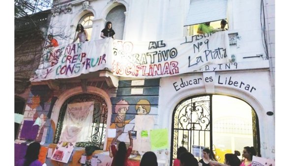 Estudiantes terciarios de La Plata: "Queremos decir basta a la deserción, la precarización y el ajuste"