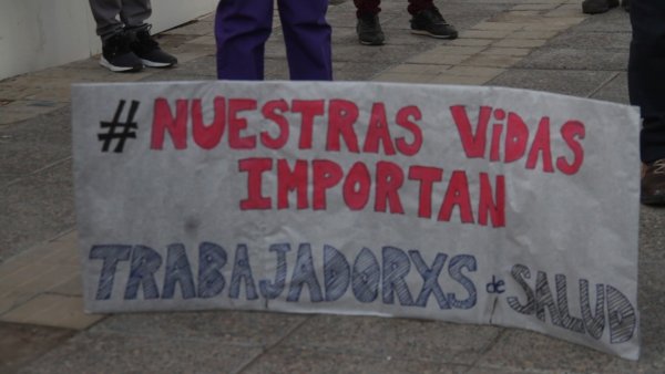 Trabajadores del hospital Castro Rendón se suman a la asamblea nacional 