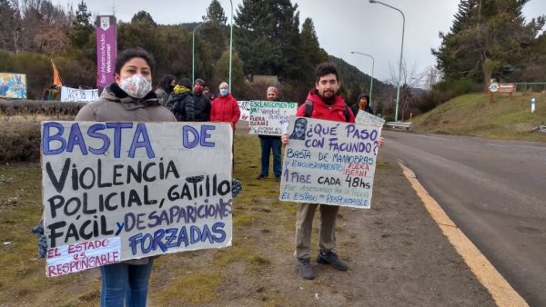 Fuerte pedido de justicia por Facundo Castro en las localidades del sur de Neuquén