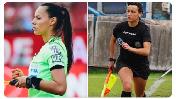 Histórico: De Almeida y Milone, primeras mujeres en arbitrar partidos de Copa Libertadores