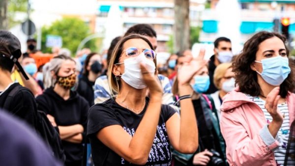 FOTOS | Resistencia Vallekana: “No es confinamiento, es segregación”