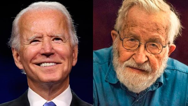 Cumbre de la Internacional Progresista: Noam Chomsky al rescate de Joe Biden