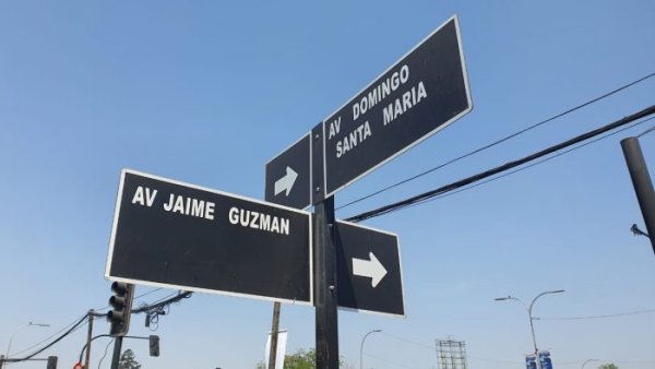 Por fin: Cambian de nombre Avenida Jaime Guzmán en Renca