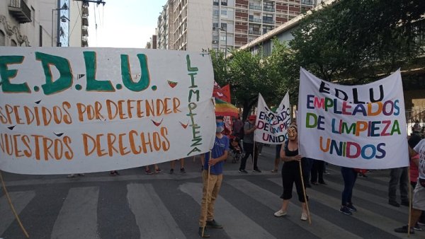 Nueva jornada de lucha de las trabajadoras de limpieza en Córdoba