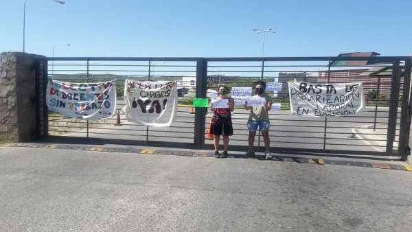 San Luis: docentes se movilizaron por más cargos y contra la precariedad laboral 