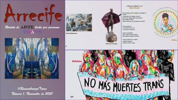 Revista Arrecife Arte Trans: resistencia, organización y memoria