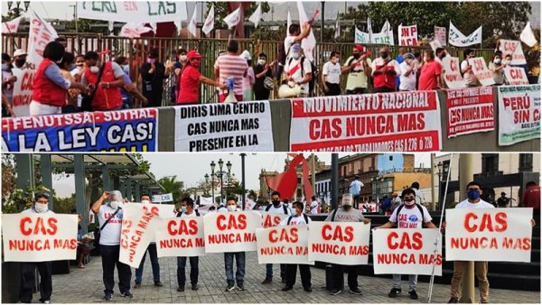 “Al gobierno no le interesa la situación laboral de los trabajadores del sector público”