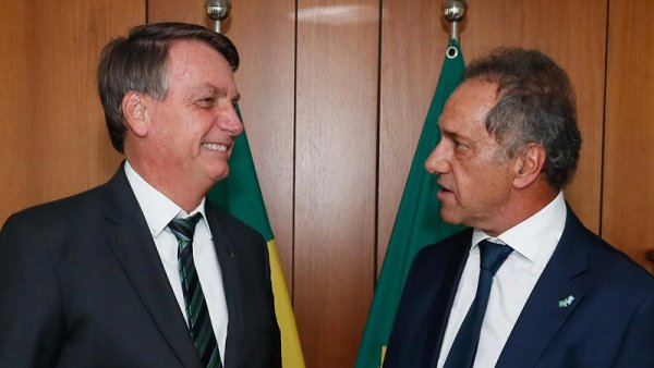 Daniel Scioli gestionó una reunión entre Bolsonaro y Alberto Fernández para el 26-M