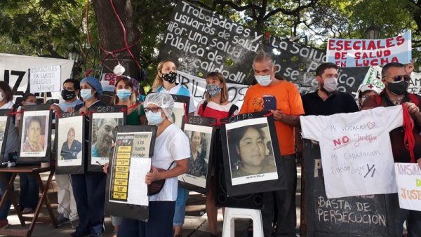 CABA: Trabajadores de la salud repudian la represión y exigen respuestas al Gobierno