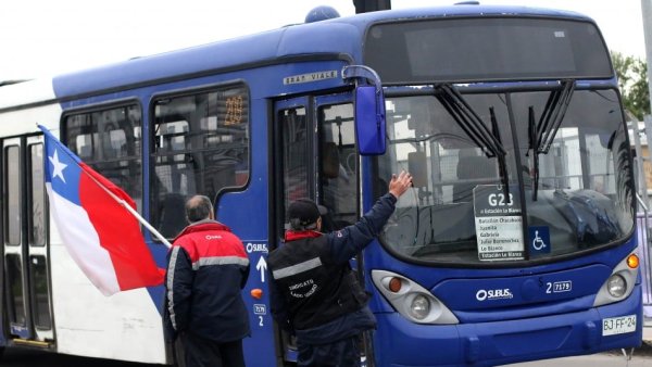  Grave persecución: 35 trabajadores del Transantiago procesados con la Ley de Seguridad Interior del Estado por luchar y defender sus derechos laborales