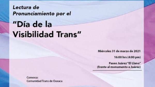 Comunidad trans de Oaxaca contra el odio y la simulación gubernamental: "¡Existimos y resistimos!"