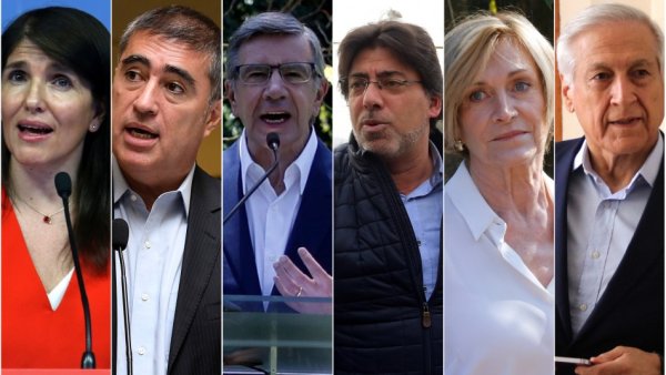 Candidatos presidenciales, su rol y el de sus partidos desde el estallido social y crisis sanitaria