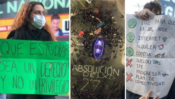 Primeros pasos de organización estudiantil en la crisis sanitaria, económica y social