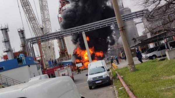  Incendio en la refinería YPF