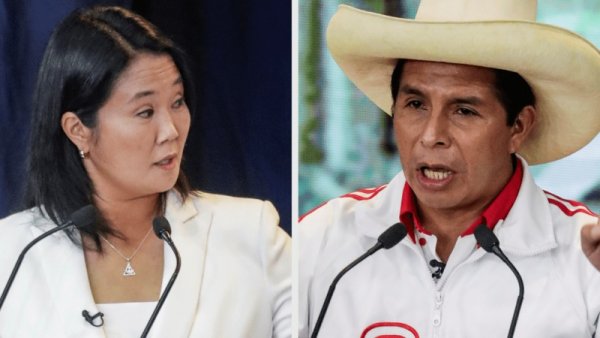 Balotaje en Perú: se define la presidencia entre Keiko Fujimori y Pedro castillo