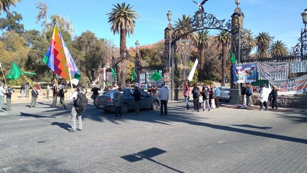 Guardaparques de Mendoza se manifestaron por mejoras salariales y en defensa de las áreas protegidas 