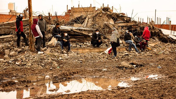 [Fotogalería] Los vecinos del Barrio La Ribera exigen su derecho a vivienda digna