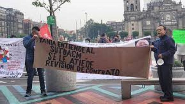 Emplazamiento a huelga del SUTUACM y la lucha por derechos laborales